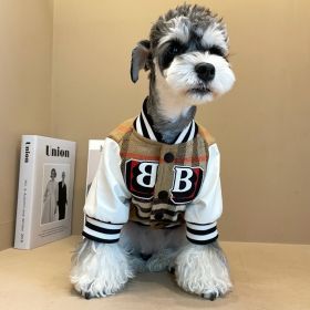 Dog Clothes Winter Wool Jarre Aero Bull Schnauzer Bichon Teddy Shiba Inu Pet Hair Padded Jacket (Option: Coat-L)